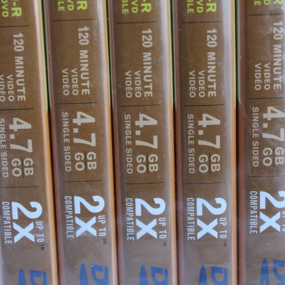 TDK DVD-R 120 Minute / 4.7 GB 5 Pack NEW In Package 2003 - Picture 7 of 7